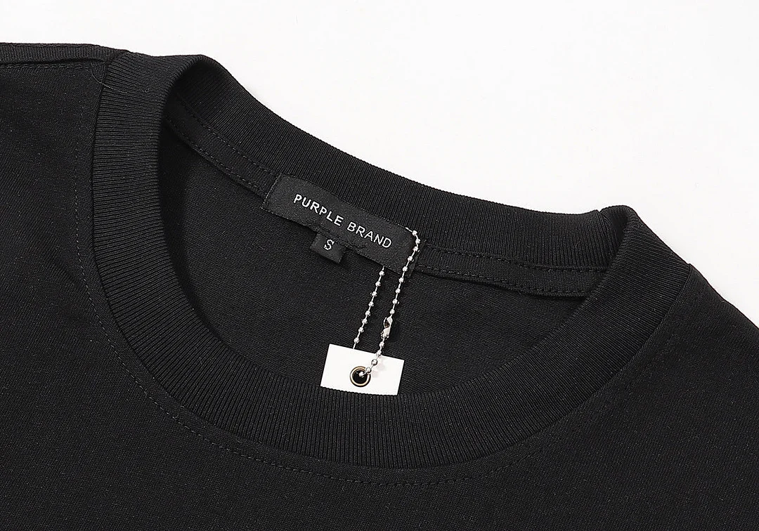 Purple 2023 new fashion T-shirt short sleeves