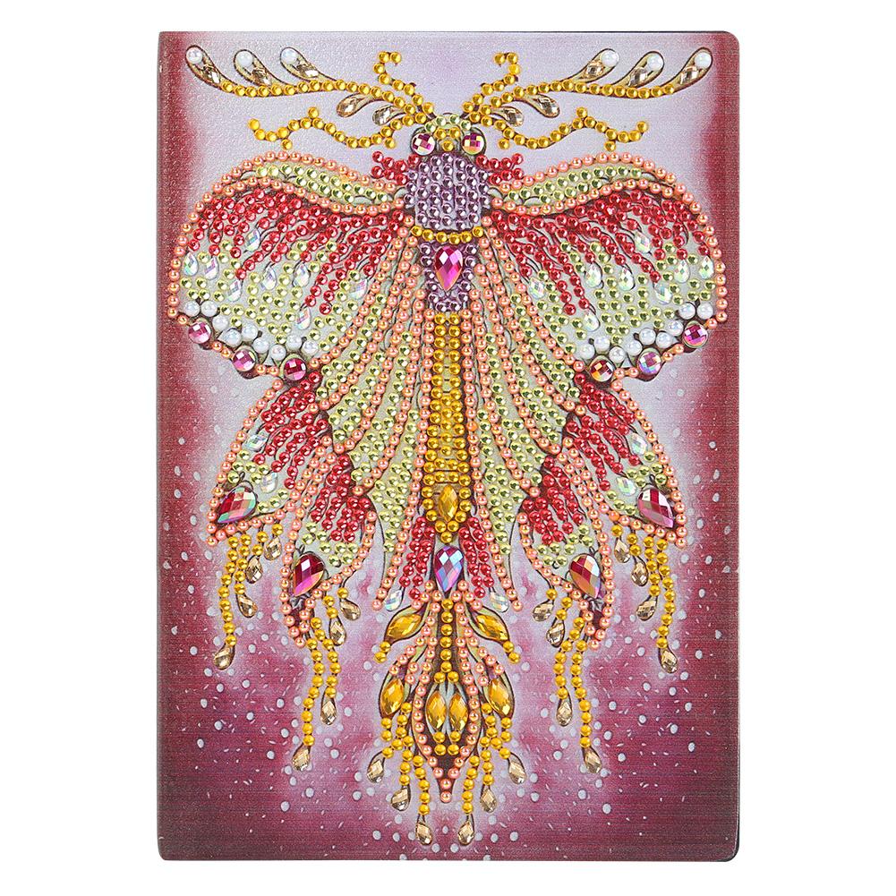 

Butterfly-DIY Creative Diamond 50 Pages A5 Notebook, 501 Original