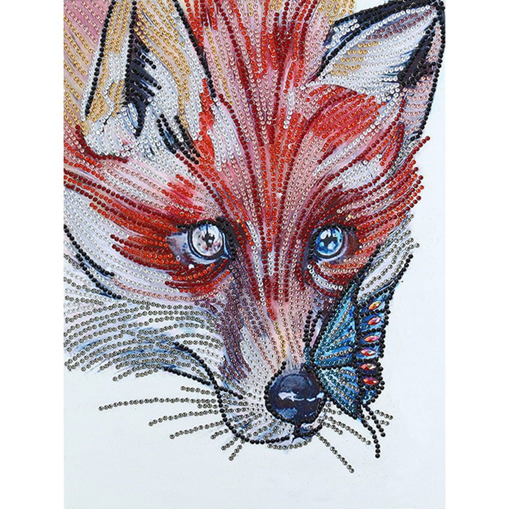 

Fox - Special Shaped Diamond Painting - 30*40CM, 501 Original