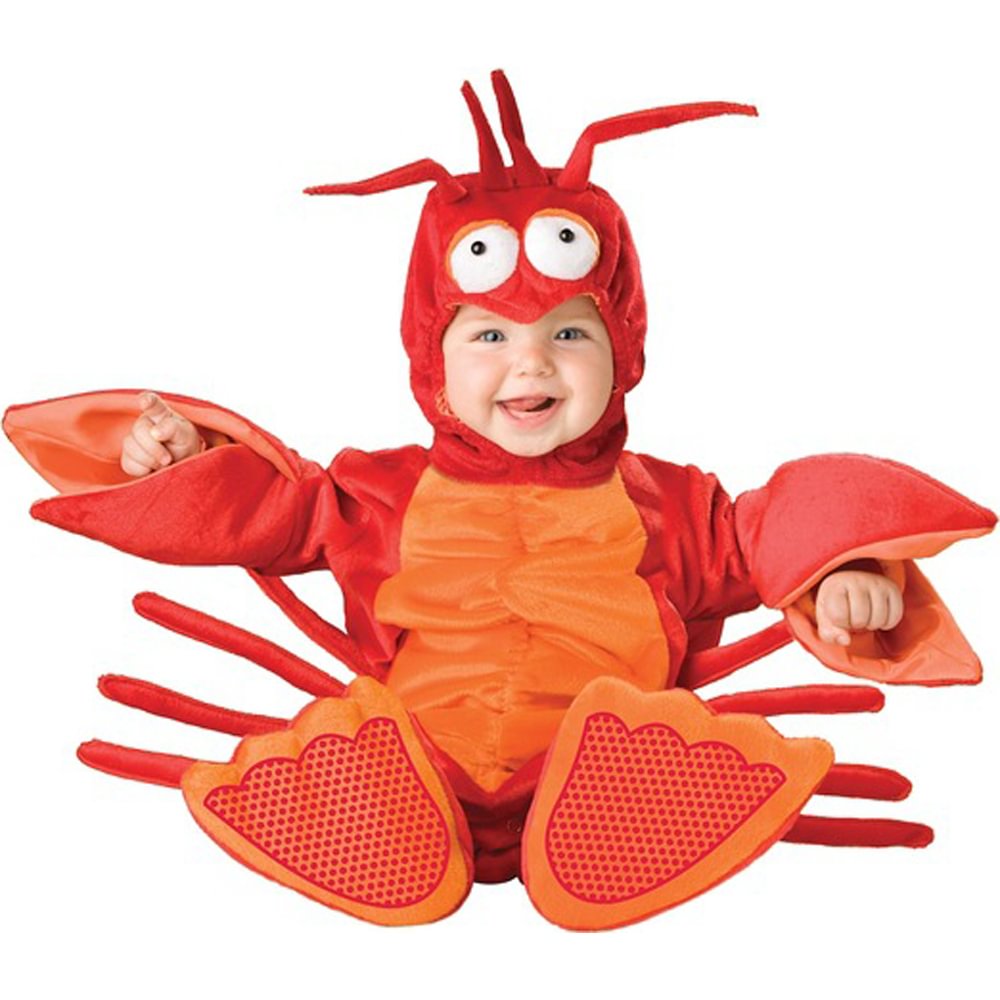 Cartoon Lobster Baby Infant Toddler Animal Onesie Costume-Pajamasbuy