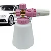 1L Snow Foam Gun Pressure Washer Brass Core Foam Gun with 1/4 Quick Connector