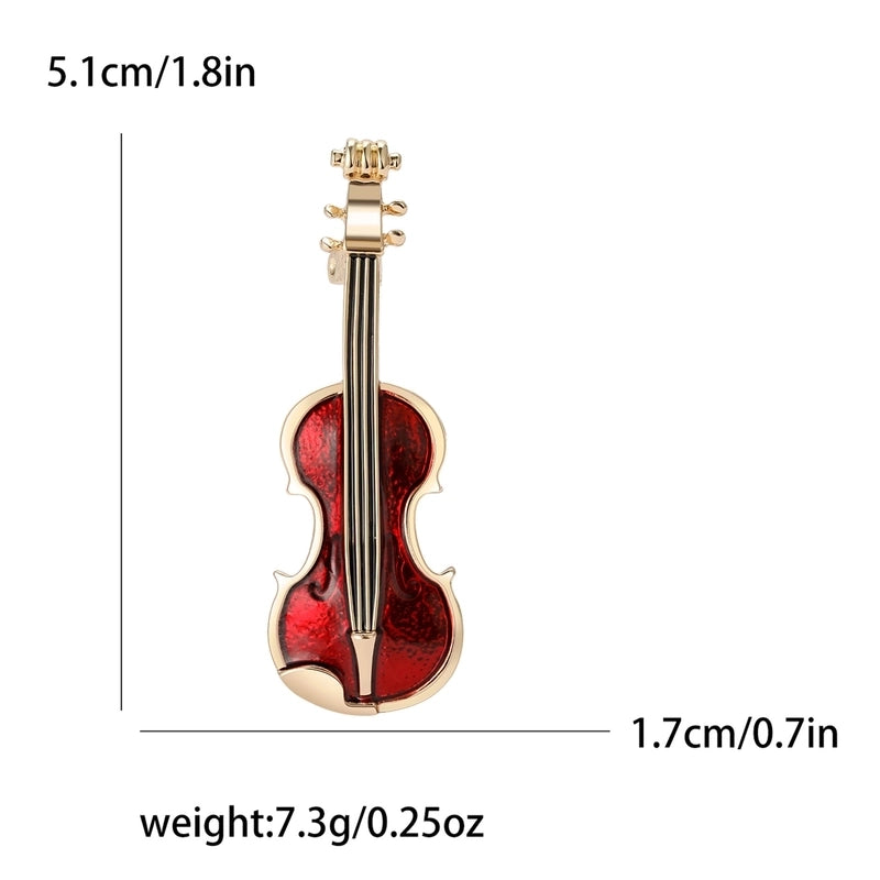 Lady Pin Cello Alloy Women’s Brooches