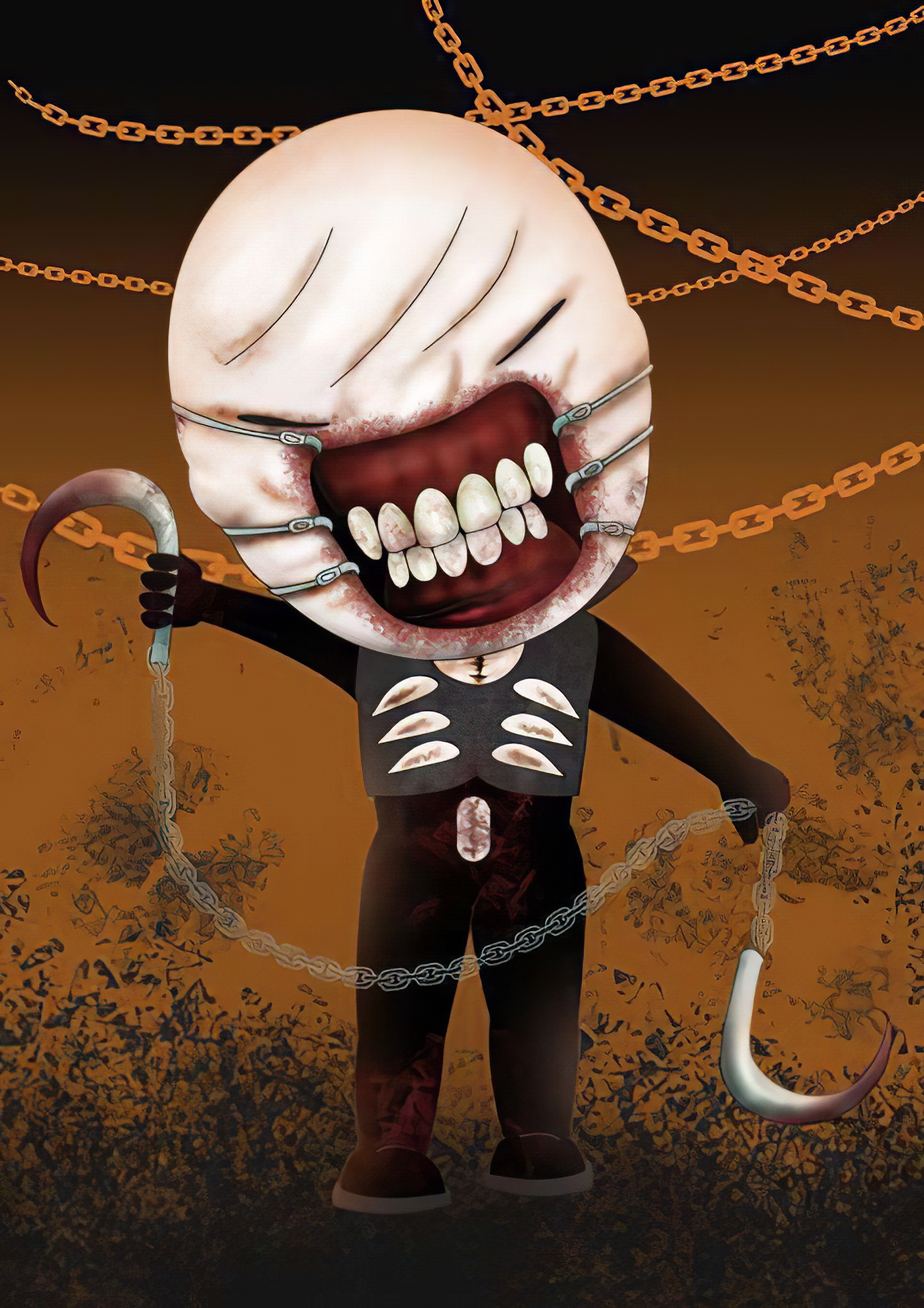 

Horror Doll - Round Drill Diamond Painting - 30*40CM, 501 Original