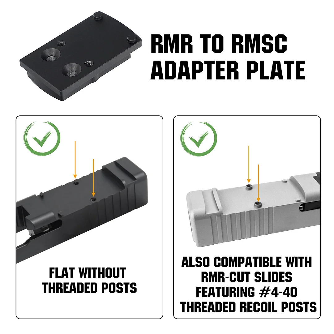 ohhunt® RMSC to RMR Adapter Plate