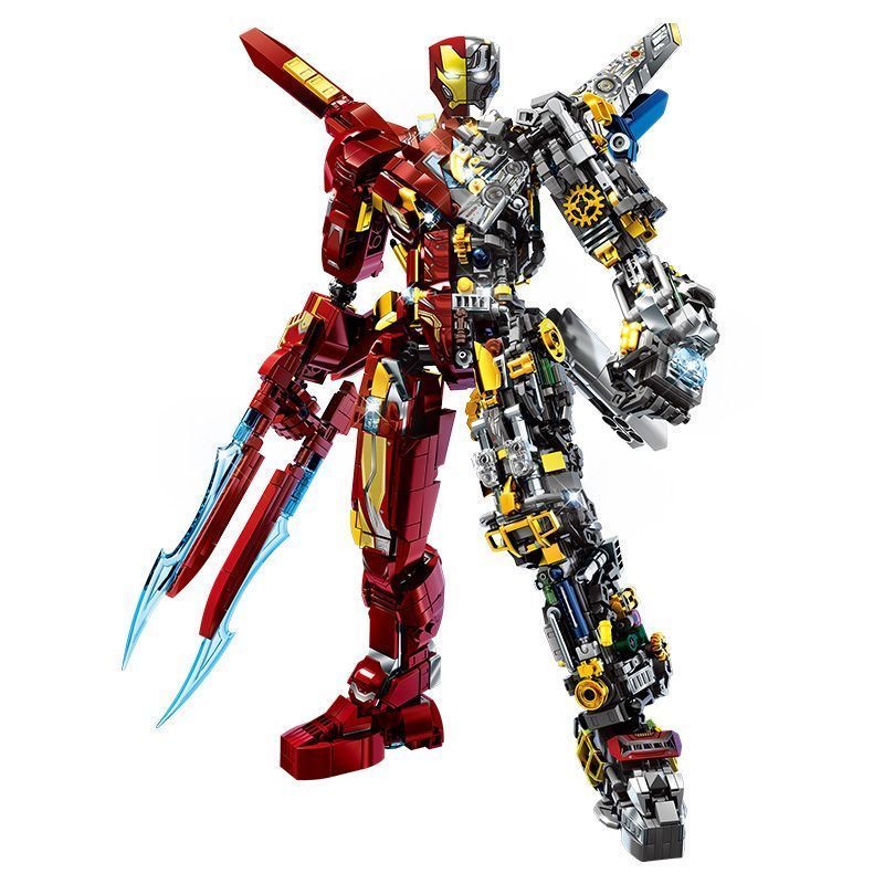  Iron Man MK50 Cyborg Armor | 2002-Piece Limited Edition | Cyberpunk Style | Mechanical Build