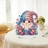Diamond Painting Acrylic Flag Gnome Diamond Painting Art Tabletop Decorations