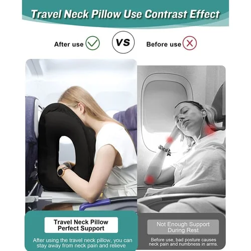 Last Day Special Sale 49% OFF🔥Inflatable Travel Pillow