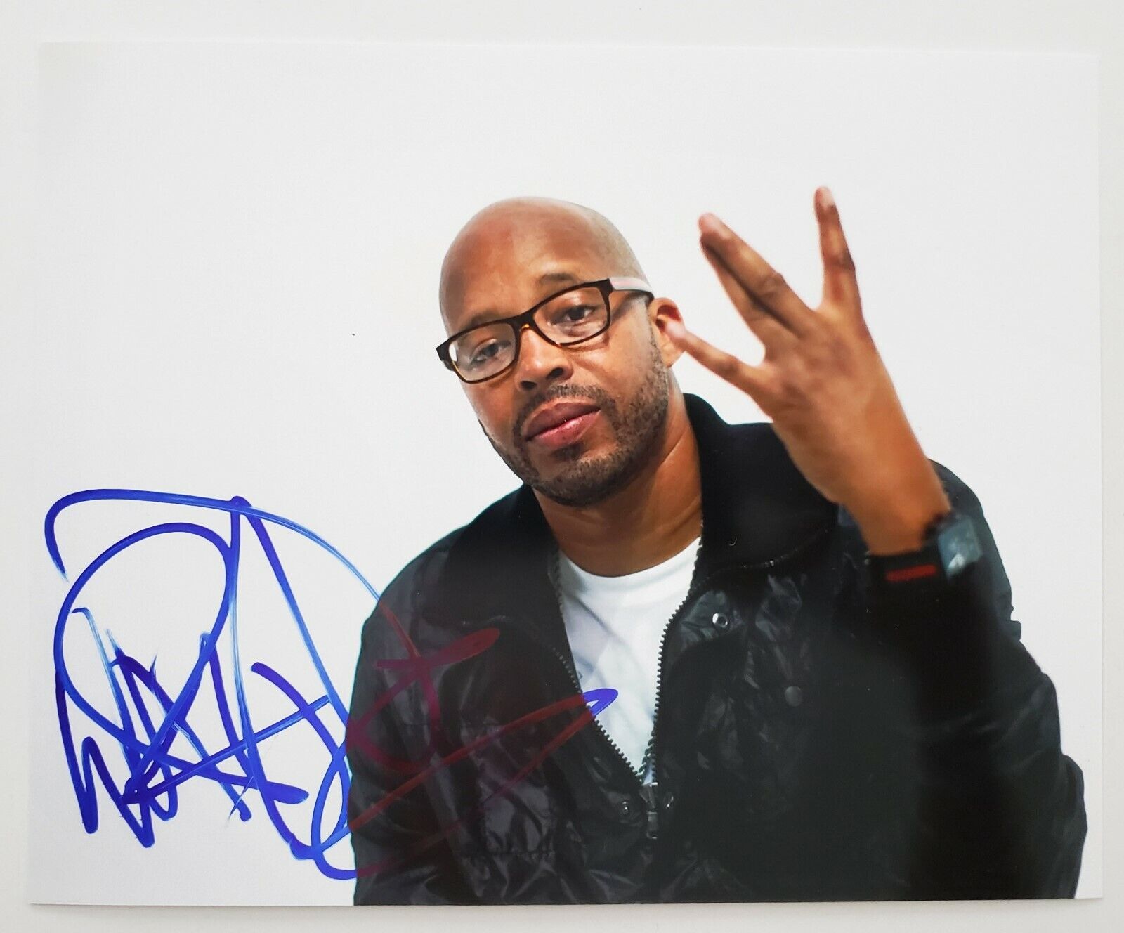 Warren G Signed 8x10 Photo Poster painting Regulate Rapper Hip Hop Rap West Coast Legend RAD