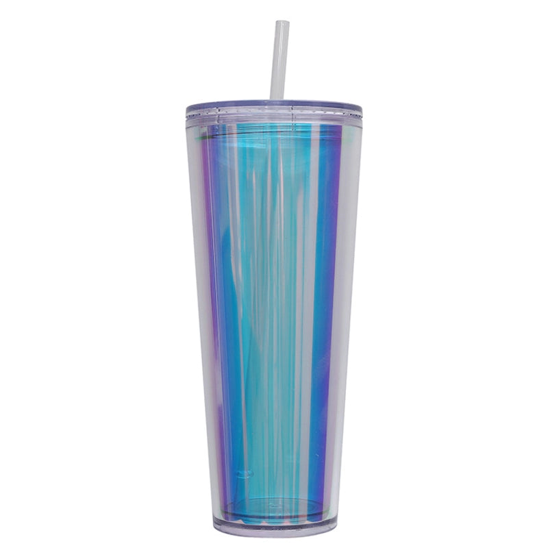 Vacation Solid Color Plastic Water Bottles 1 Piece