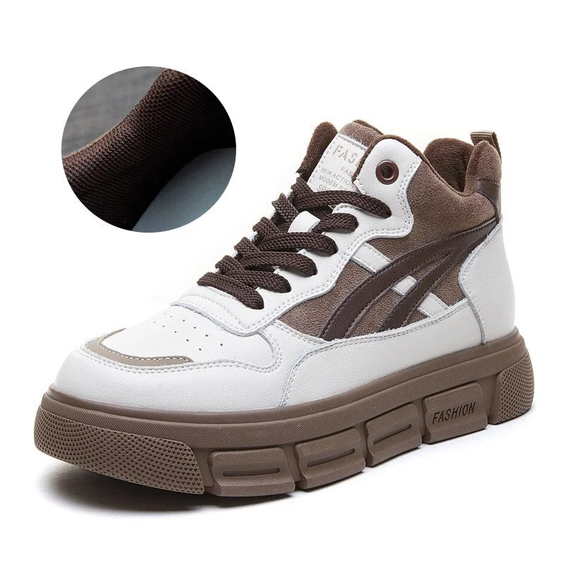 Platform Sneakers Women Casual Sport Shoes 2021  Winter Fashion Warm Non-slip Comfortable Footwear Female Shoes Zapatos De Mujer