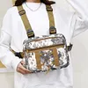 Outdoor Sports Chest Bag Trendy Functional Travel Backpack Oxford Cloth Vest Bag