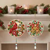 2pcs/set DIY Diamond Painting Double-Sided Suncatcher Hanging Ornament, Crystal Pendant Home Decor Set