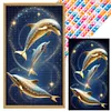 Dolphins- Round/Square AB Drills Diamond Painting(45x75cm)