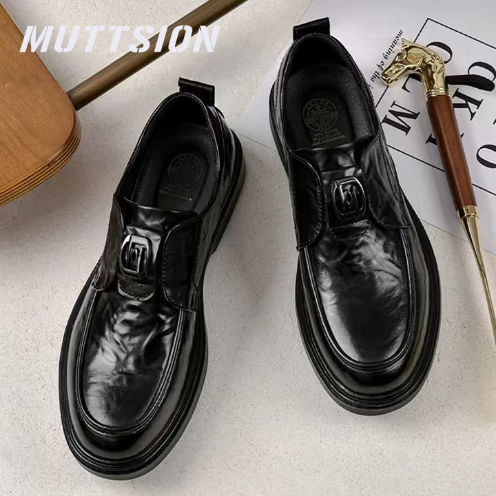 MUTTSION Business Versatile Casual Fashion Sole Soft Leather Trend Fashion Shoes MUTTSION.COM MUTTSION