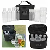 10Pcs/Set BBQ Seasoning Bottle Set with Storage Bag for Outdoor Camping Picnic