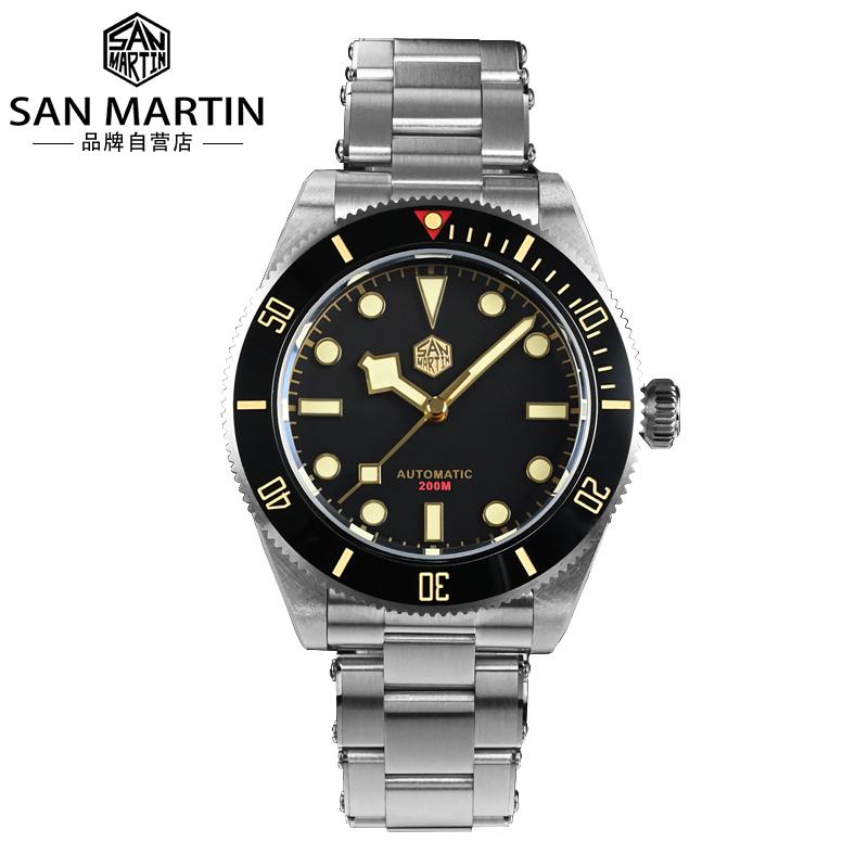 SAN MARTIN BB58 GMT ペプシベゼル 11.11 Sale Aliexpress San Martin BB58 GMT SN0109 360 Watch