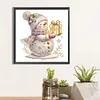 Diamond Painting-DIY Crystal Rhinestone Christmas Snowman