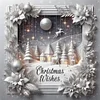 Christmas Wishes-11CT Stamped/Counted Cross Stitch 40*40cm