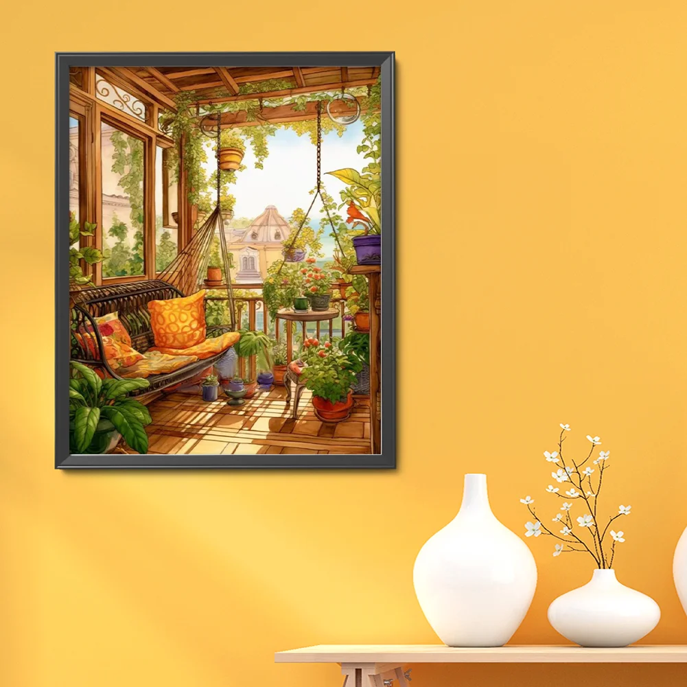 11CT Full Stamped Cross Stitch - Magic Potion(Canvas|30*50CM) - Eco-Friendly Cotton Thread