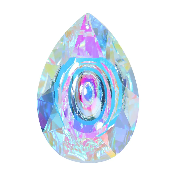 Hanging Crystals Prism Rainbow Maker Chandelier Light Catcher Pendant Decor gbfke
