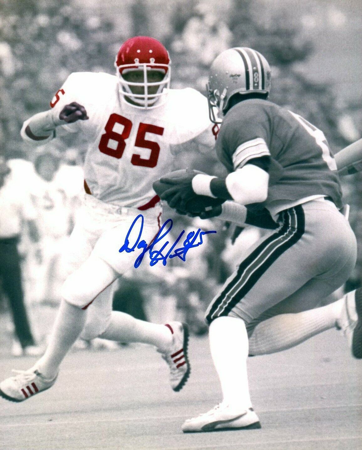 Darryl Hunt autographed 8x10 Oklahoma Sooners In Person #2