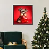 Diamond Painting-DIY Full Round Drill Heart And Dog