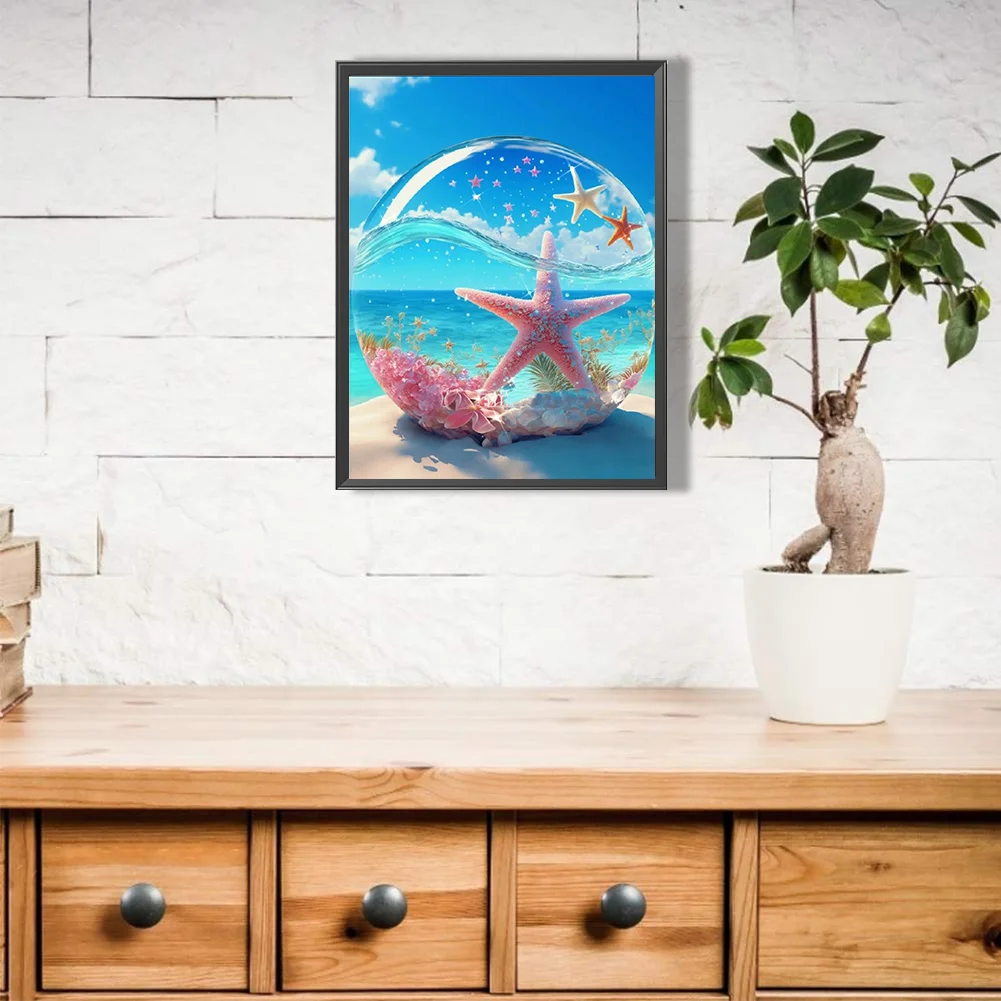 Diamond Painting - Full Round Drill - Beach(30*40cm)