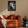 Watercolor Horse-11CT Stamped Cross Stitch 40*53cm