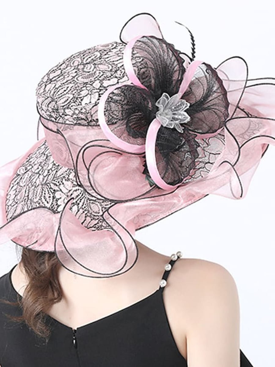 Women's Classic Sun Hat Floral Decoraton Flower Paattern Holiday Daily Bucket Hat