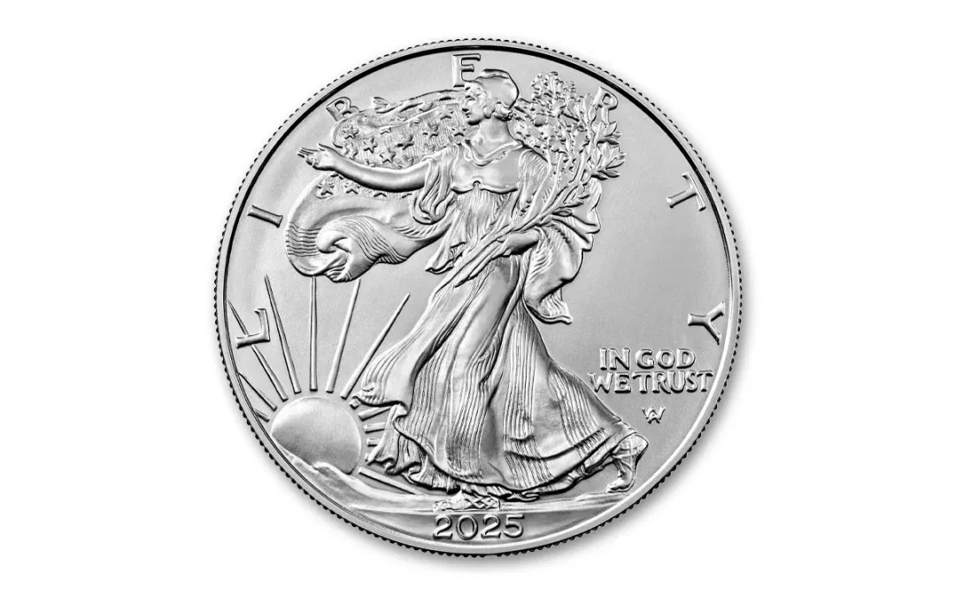 2025 $1 American Silver Eagle Coin 