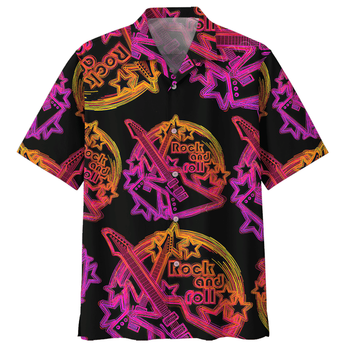 bass guitar hawaiian shirt