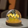 Artificial Tulip Flower Night Light Bedside Lamp LED Night Lamp Christmas Gifts