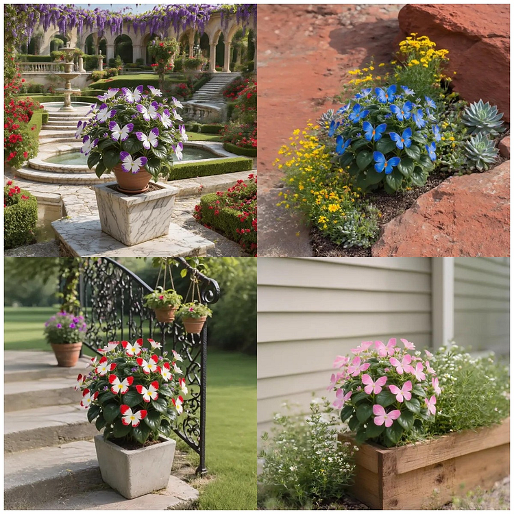 🏆 50K Package + SOLD! 🦋🌸 Moonlight Butterfly Flower Seeds –  Perennial Blooms & Stunning Garden Elegance 🍂