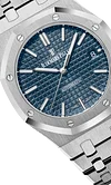 Silver 904L Steel Blue Dial - Automatic - 37mm