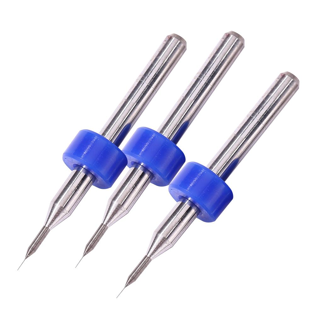 

10pcs Circuit Board PCB Drill Bits Carbide Tungsten Steel Twist Drill Bits, 0.9mm, 501 Original