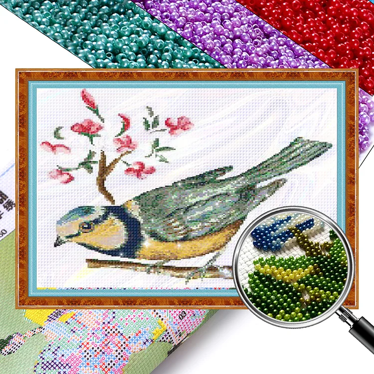 【Bead Embroidery】 Overlook 58*40cm 9CT Bead embroidery