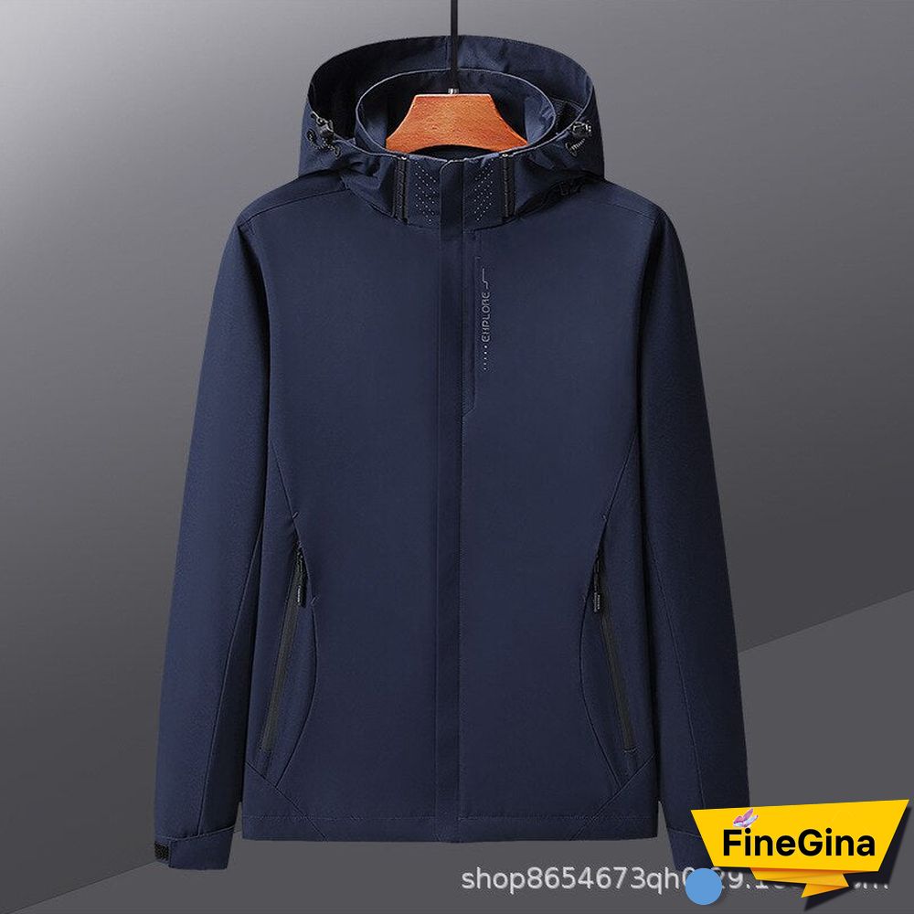 Men Women Windproof Waterproof Outdoor Sports Jacket Spring Autumn Thin Windbreaker Male Female Climbing Hiking Cycling Jackets