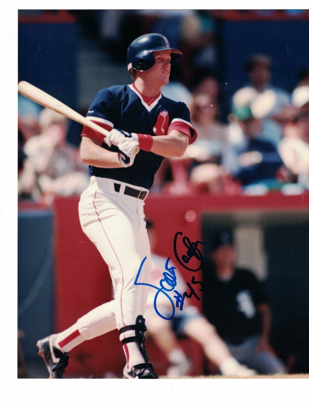 Scott Cooper Boston Red Sox Signed 8x10 Photo Poster painting W/Our COA