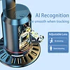 Q02 Smart AI Follow-up Pan/Tilt 360° Rotation Face Recognition Mobile Phone Live Broadcast Bluetooth Selfie Stand
