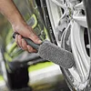 Car Wash Brush Microfiber Tire Scrubber Wheel & Rim Cleaner Brush Dust Remover