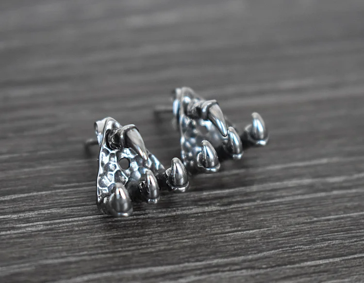Stainless Steel Claw earrings