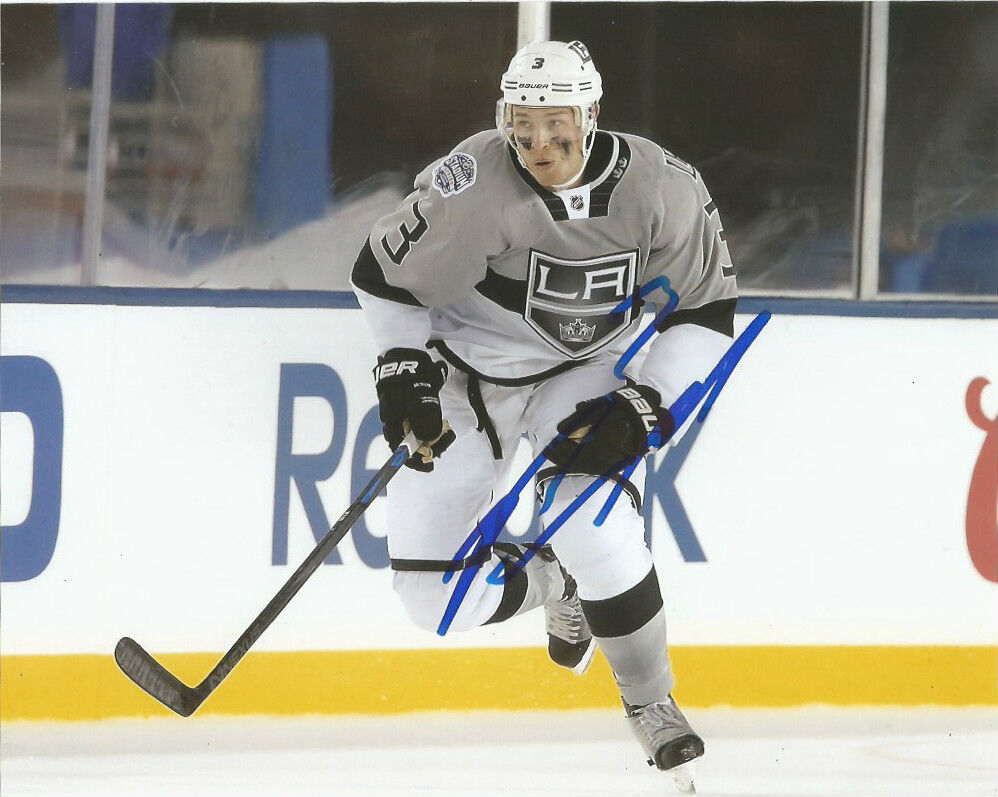 Los Angeles Kings Brayden McNabb Signed Autographed 8x10 Photo Poster painting COA B