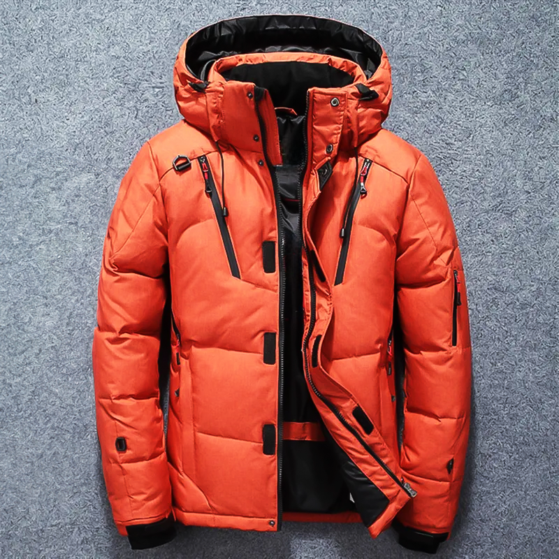 Thermal Hiking Hooded Heavy Duty Down Jacket
