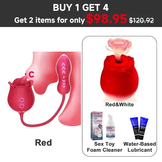Rose 2.0 Sex Toys with Flower Dildo