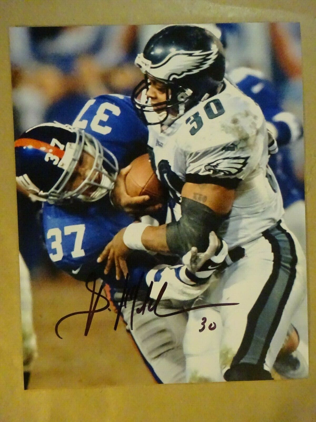 Autographed BRIAN MITCHELL Signed 8x10 Photo Poster paintinggraph Philadelphia Eagles