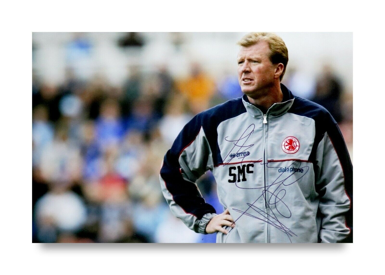 Steve McClaren Signed 6x4 Photo Poster painting Manchester United Middlesbrough Autograph + COA