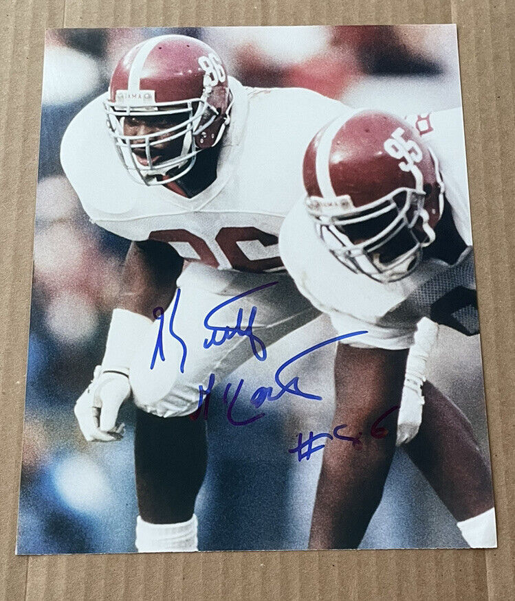 keith Mccants signed Alabama Crimson Tide 8x10 Photo Poster painting w/COA in person Autograph