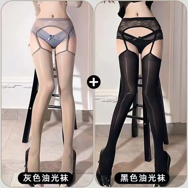 Churchf Lace Sling Horse Oil Sister Sling High Stockings Sexy Pure Lace Sling Stockings