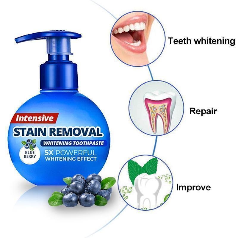 Safe Ingredients Intensive Stain Removal Whitening Toothpaste