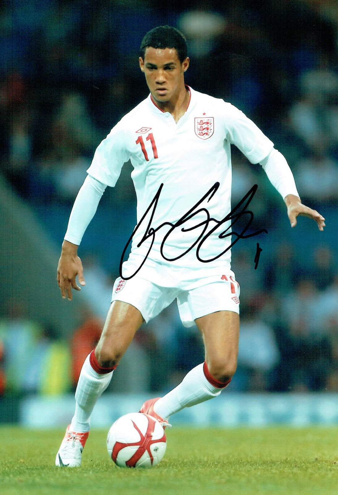 Tom INCE Signed ENGLAND Rare Autograph Action 12x8 Photo Poster painting AFTAL COA